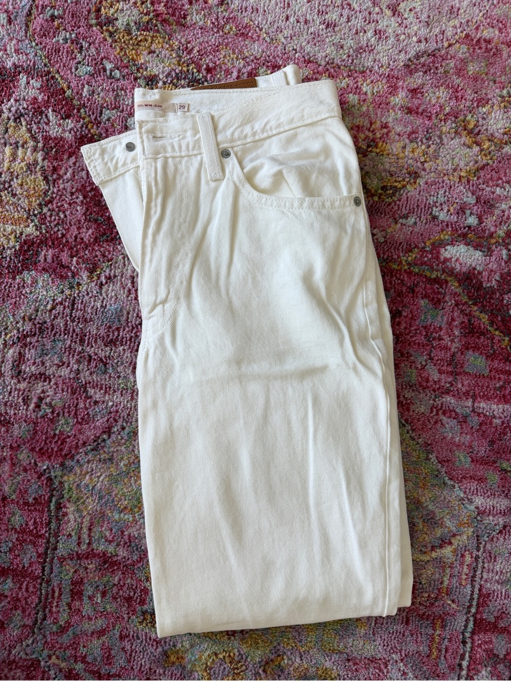 Levi's 80s Mom Jean - White